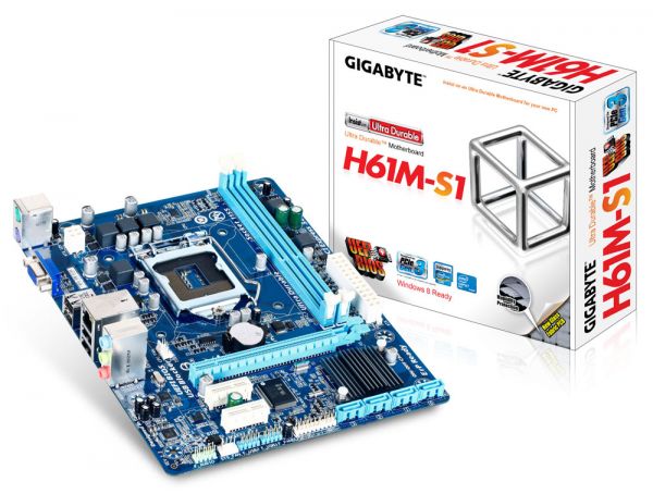 PLACA MAE S1155 GIGABYTE GA-H61M-S1