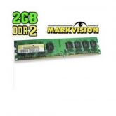 Memória 2GB DDR2 800MHz PC2-6400.