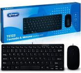 Kit Teclado E Mouse Abnt2 Com Fio Usb Computador Notebook