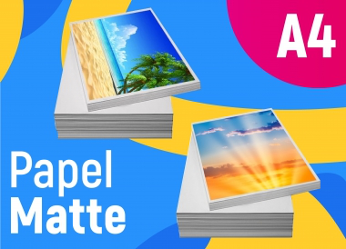 PAPEL MATTE - A4