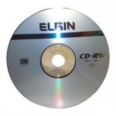CD-RW REGRAVAVEL 700MB / 80MIN 12X EMBALAGEM C/3 - ELGIN