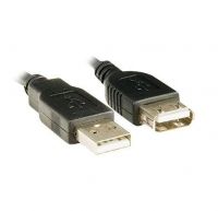 CABO EXTENSOR USB2.0 A MACHO X A FEMEA 1.8M PTO