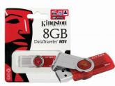 PEN DRIVE KINGSTON 8GB VERMELHO