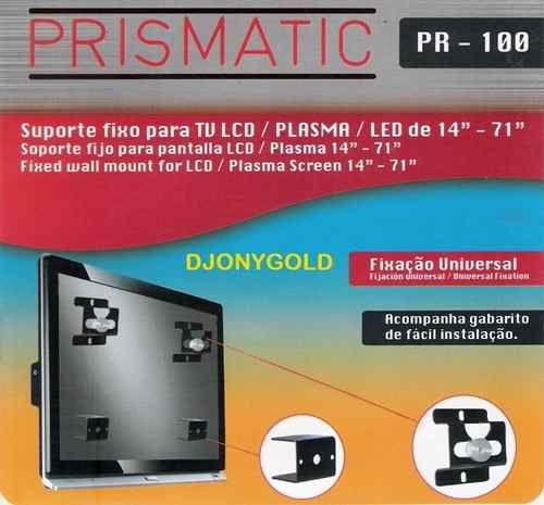 Suporte Fixo Para Tv's Lcd- Plasma- Led De 14 A 71